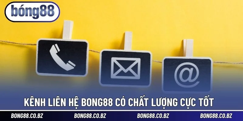 Kênh liên hệ BONG88 có chất lượng cực tốt 